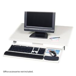 Safco Model Ergo-Comfort Underdesk Keyboard/Mouse Drawer (2219)
