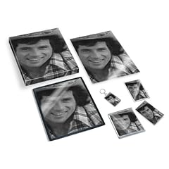 TOM WOPAT - Original Art Gift Set #js001 (Includes - A4 Canvas - A4 Print - Coaster - Fridge Magnet - Keyring - Mouse Mat - Sketch Card)