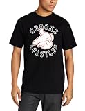 Crooks & Castles Mens Knit Short Sleeve T-Shirt-Air Gun Stencil