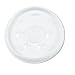Dart : Plastic Lids, for 16-oz. Hot/Cold Foam Cups, Slip-Thru Lid, White, 1000/CT -:- Sold as 2 Packs of - 1000 - / - Total of 2000 Each