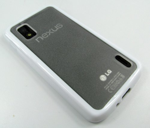 BasalCase(TM) LG Nexus 4 Matte Back Hybri-Flex PC+TPU Case - White [BasalCase Retail Packaging]
