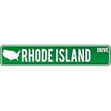 New  Rhode Island Drive - Sign / Signs  United States Street Sign City