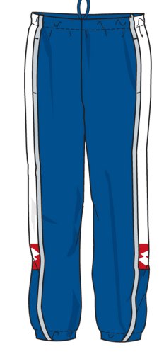 Lotto Hose Premiere lang, Herren, royal/white