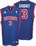 Rodney Stuckey Detroit Pistons Blue Replica adidas NBA Jersey