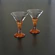 Fire and Light Recycled Martini Glass (Copper)