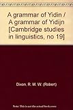 A grammar of Yidin