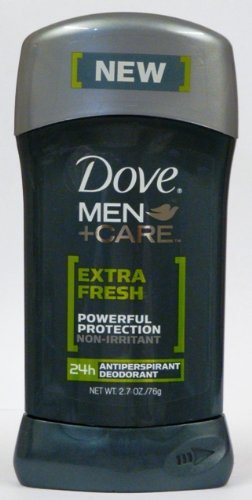 Dove Men + Care 24 Hour Antiperspirant Deodorant, Extra Fresh, 2.7 Oz (Pack of 4)