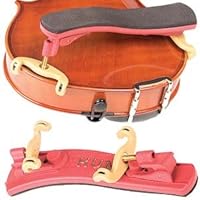 Kun Collapsible Mini Red Shoulder Rest for 1/16 - 1/4 Violin