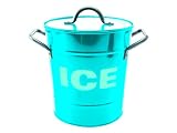 Present Time Ice Cooler with Tin Scoop, ...