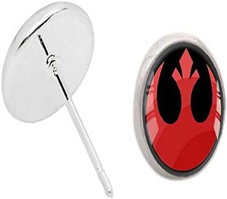 Star wars earring New Republic stud Earrings for women Christmas gift earrings movie jewelry for womens