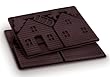 Dr. Oetker 2190 - Molde de silicona con forma de casita de chocolate