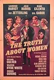 TRUTH ABOUT WOMEN 1957 Laurence Harvey UK 1-SHEET POSTER