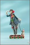 Jim Shore - Heartwood Creek - Clown with Dog by Enesco - 4007674