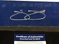 Jimmie Johnson Nascar Race Used Piece Sheet Metal Car G78899 - PSA/DNA Certified - NASCAR Autographed Race Used Items