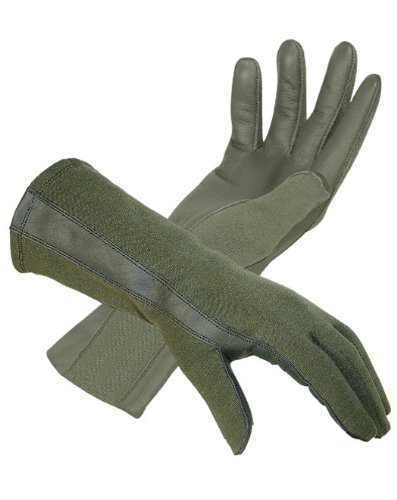 Hatch BNG200 Flight Glove with Nomex (Sage, Medium) On Sale