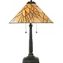 Quoizel TF883T 2 Light Table Lamp in Vintage Bronze