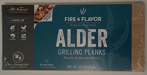 Fire &amp; Flavor Alder Grilling Planks (Pack of 2)