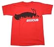In Crowd Guys T-shirt in Red by Atticus Clothing