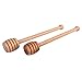 Set of 2- Wooden Honey Dipper for Easy Honey Dispensing