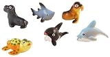 Peterkin UK Ltd Soft Touch Baby Sea Animal Playset (Assorted colours)