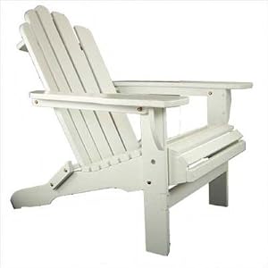 Solid Maple Adirondack Chair Finish: Pure White