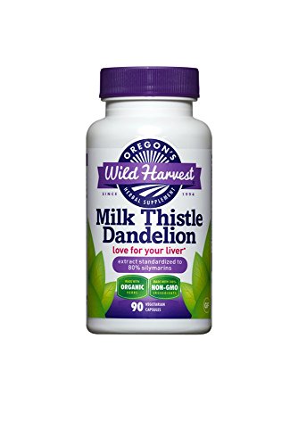 2 PACK: Organic Milk Thistle Dandelion 90 caps
