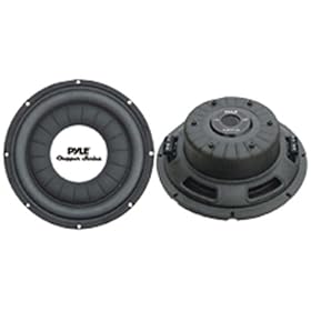 PYLE PLWCH12D 12-Inch 1200 Watt Ultra Slim DVC Subwoofer