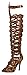 Breckelles Women's High Heel Gladiator Sandals