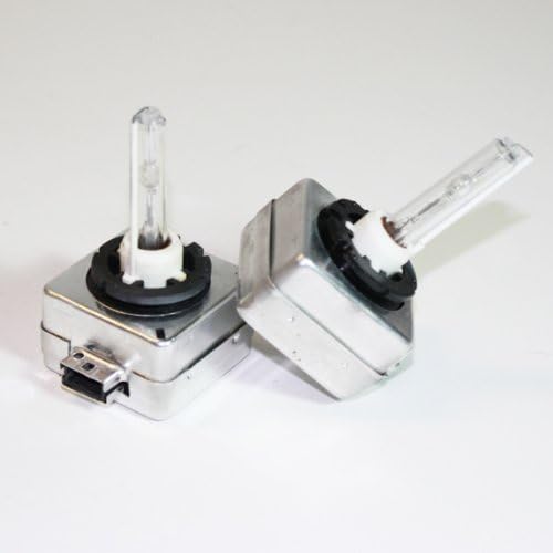 HID Auto Vision D1S/D1R/D1C Factory HID Xenon Replacement Bulb Set--Direct OEM Repalcement - 6000K Hyper White-FREE Warranty Included (2 Bulbs)