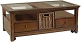 IMAGE OF Magnussen Tanner Wood Storage Cocktail Table