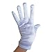White Satin Gloves (Wrist Length) ~ Splendid for Formal, Wedding, Theatrical, Costume Party (STC12084)