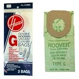 Type G Hoover Vacuum Cleaner Replacement Bag (3 Pack)