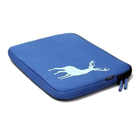 Fashion Netbook Neoprene Sleeve Case - Regal Stag for Asus Eee PC T91