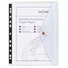 Snopake Polyfile Ring Binder Wallet Clear A4 Ref 12566 [Pack 5]