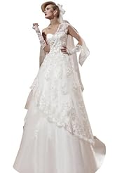 Beaded Crystal Applique Crystals Lace Chiffon/Taffeta/Tulle Prom Dress 