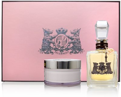 Juicy Couture by Juicy Couture for Women 2 Piece Set Includes: 3.4 oz Eau de parfum Spray + 6.7 oz Royal Body Creme