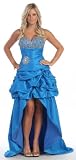 Party/prom 2 in 1 Designer Short/long Wedding Dress #2781