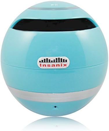Insanix Orb 2.0 Bluetooth Wireless Speaker with Built in Speakerphone, Ultra-portable, Rechargeable, and Powerful Sound