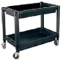 Advanced Tool Design Model  ATD-7016  Plastic Utility Cart With Two Shelves