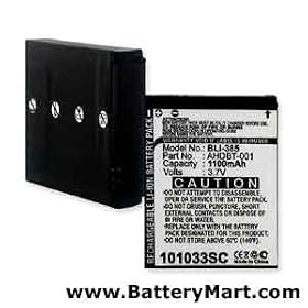 Empire quality replacement battery for GoPro Hero, AHDBT-001, HD Hero 1100mAh