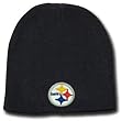 NFL CUFFLESS BEANIE KNIT HAT PITTSBURGH STEELERS TOQUE