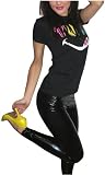 ToBeInStyle Metallic Sexy Liquid Leggings Faux Leather Wet Look Treggins Clubwear Punk Pants