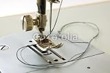 Wallmonkeys Peel and Stick Wall Decals – Old Sewing Machine – 18″W x 12″H Removable Graphic