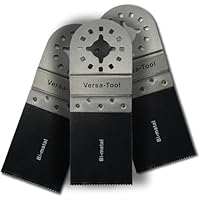 Versa-Tool MB3B 1-3/8-Inch Bi-Metal Universal Oscillating Saw Blade, 3 Pack