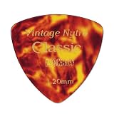 Pickboy Vintage Pick, Classic Nytro Triangle, Cellulose, 1.20mm, 50 picks