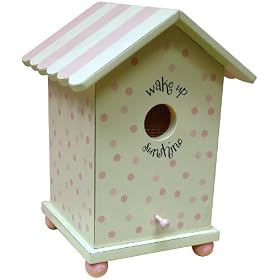 My Baby Sam Sweet Dreams Birdhouse Night Light, Pink