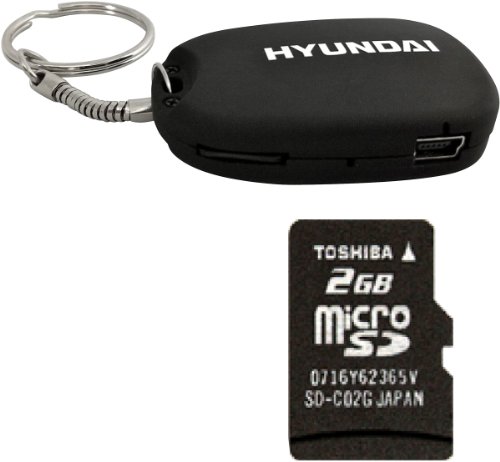 Hyundai Hyunda MC1010 Minivideokamera inklusive 2GB microSD, Schwarz
