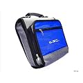 Blue Portable DVD Carry Case Bag + In Car Kit