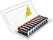 20 Pack of Duracell AA Alkaline MN1500 Duralock Batteries + FREE Plastic Storage Battery Clamshell Blister Case