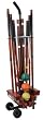 Halex Premier 6 Player Croquet Set in Wood Carry Stand